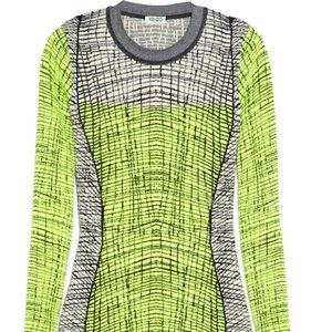Kenzo vintage knit green dress